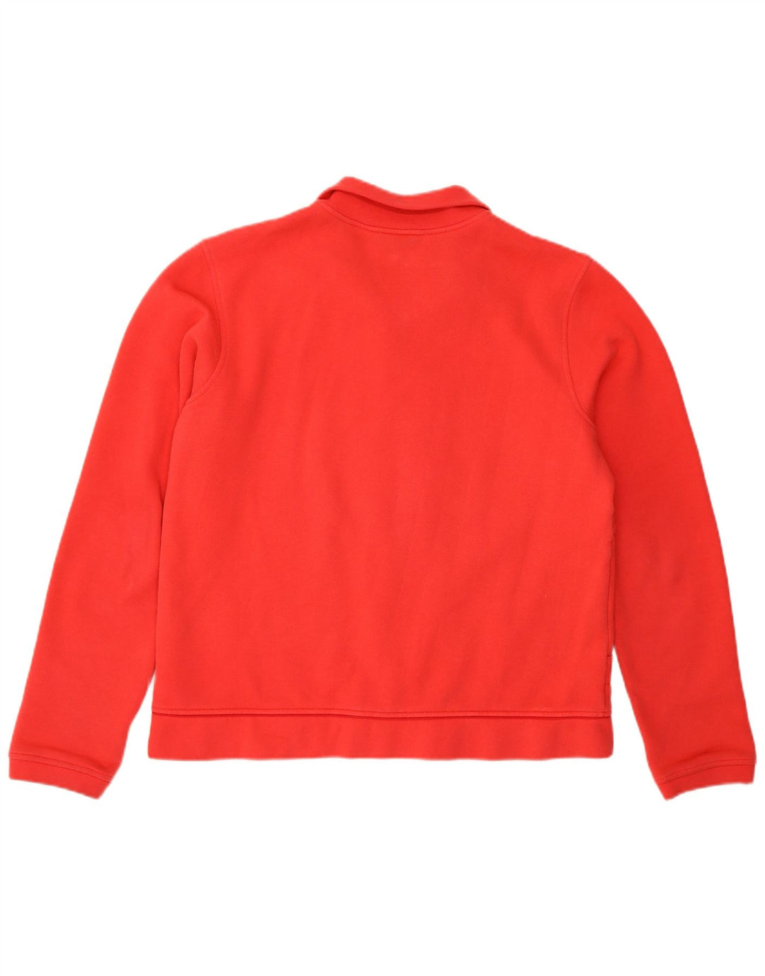 Adidas Damen Trainingsanzug Top Jacke UK 16 Große rote Baumwolle