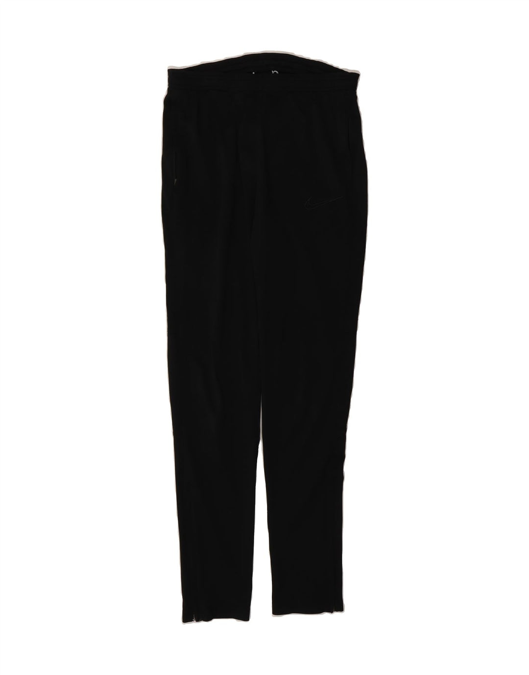 NIKE Mens Dri Fit Tracksuit Trousers Small  Black Polyester Vintage Nike and Second-Hand Nike from Messina Hembry 