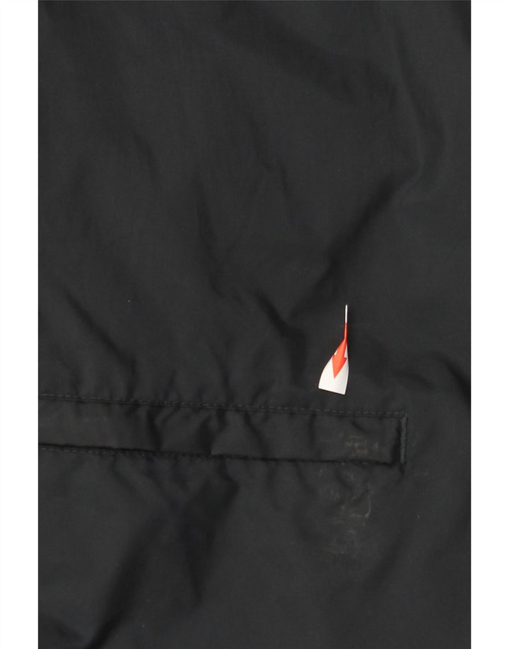 Champion Herren-Regenjacke mit Kapuze, UK 42, XL, Schwarz, Polyamid