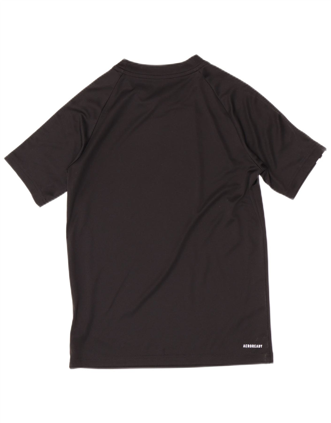 Adidas Jungen Aeroready Regular T-Shirt Top 11–12 Jahre, schwarzes Polyester