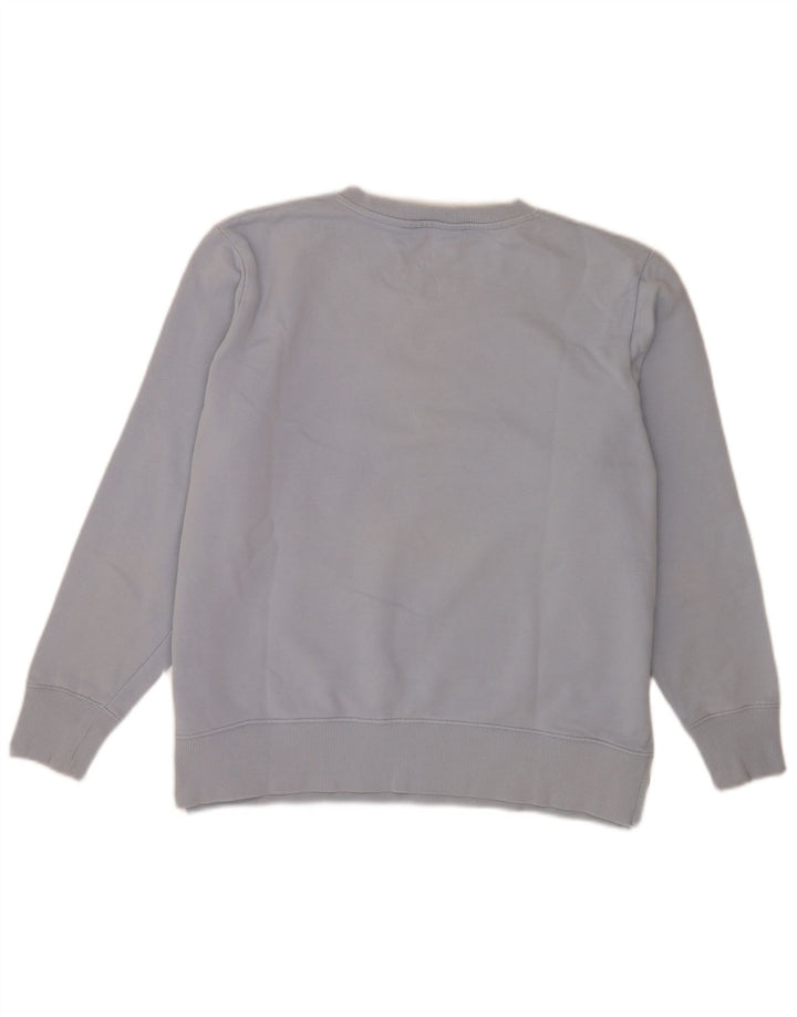 Tommy Hilfiger Damen Grafik-Sweatshirt-Pullover UK 14 Large Blau