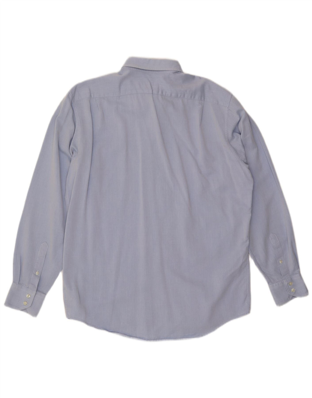 LACOSTE Herren-Hemd mit normaler Passform, Größe 43, große blaue Baumwolle