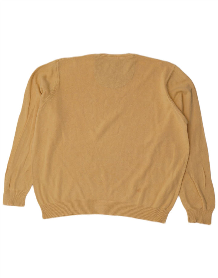 Marks & Spencer Herren Blue Harbour Rundhalspullover Pullover XL Gelb