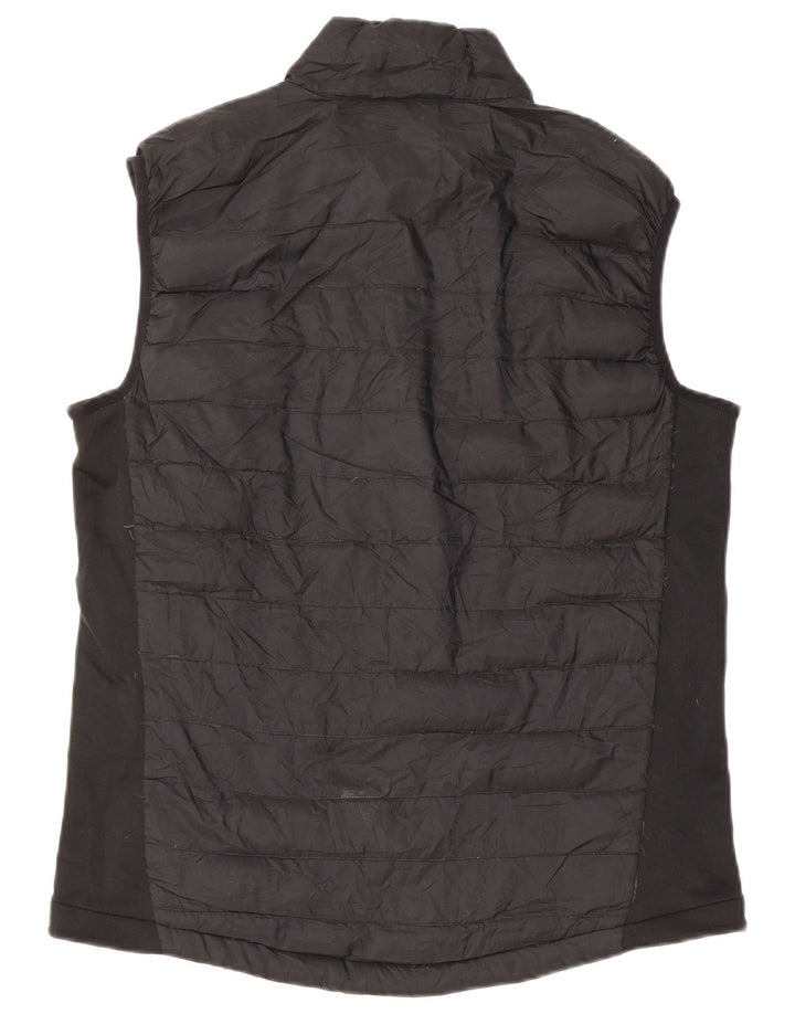 Jack Wolfskin Herren Wattierte Weste UK 34 XS Schwarz Polyester
