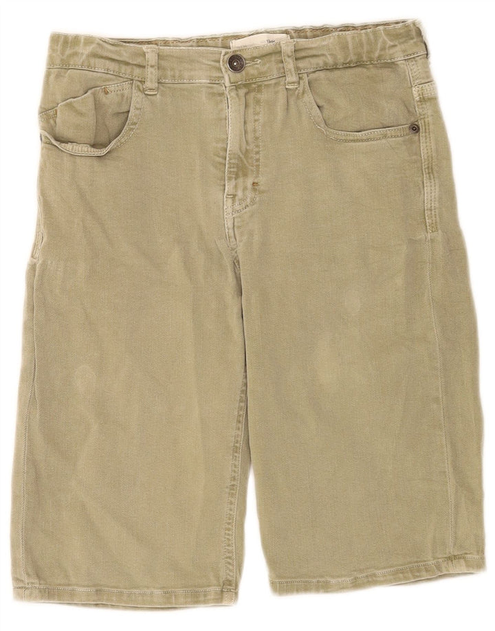 Zara Denim-Shorts für Jungen, 13–14 Jahre, W28, Khaki
