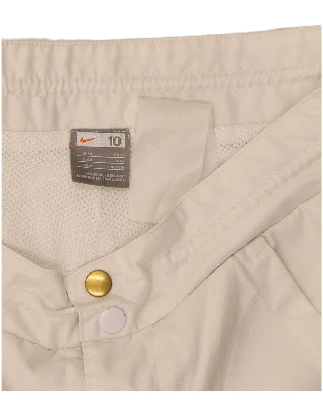 Nike Damen Chinoshorts UK 10 Small W27 Weiß