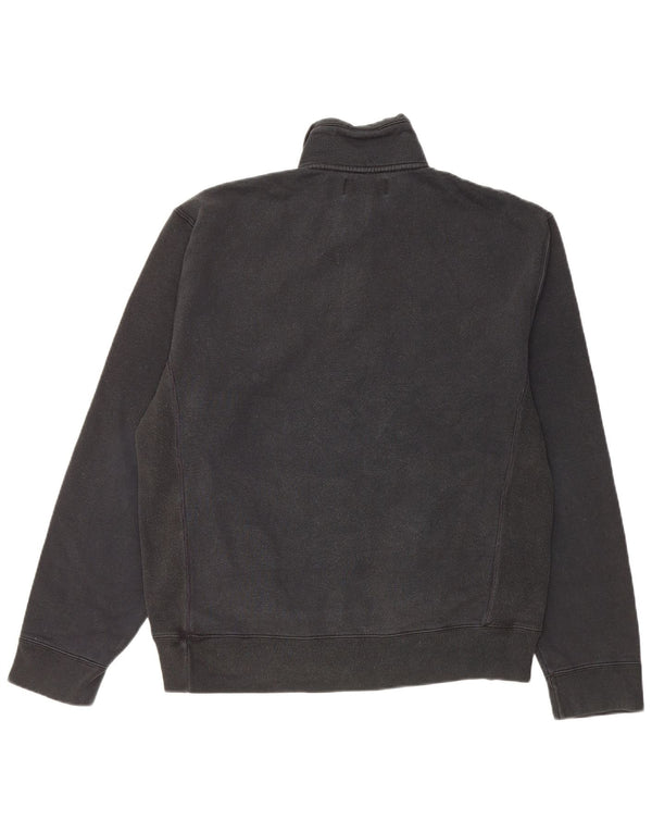 Polo Ralph Lauren Damen-Sweatshirt mit Reißverschluss am Hals, Gr. 14, mittelschwarz