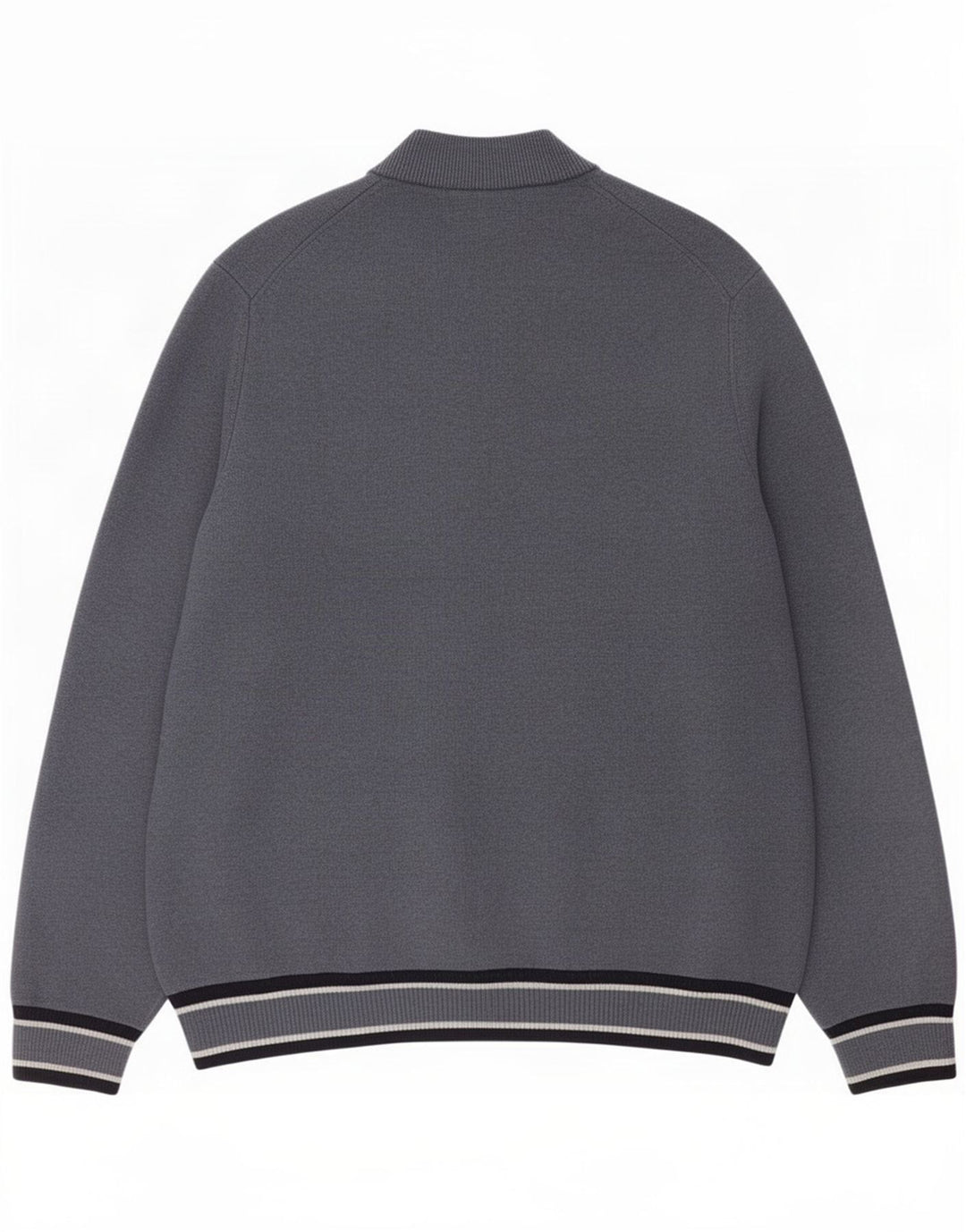 Marks & Spencer Herren-Cardigan, 2XL, blau gestreift, Polyester