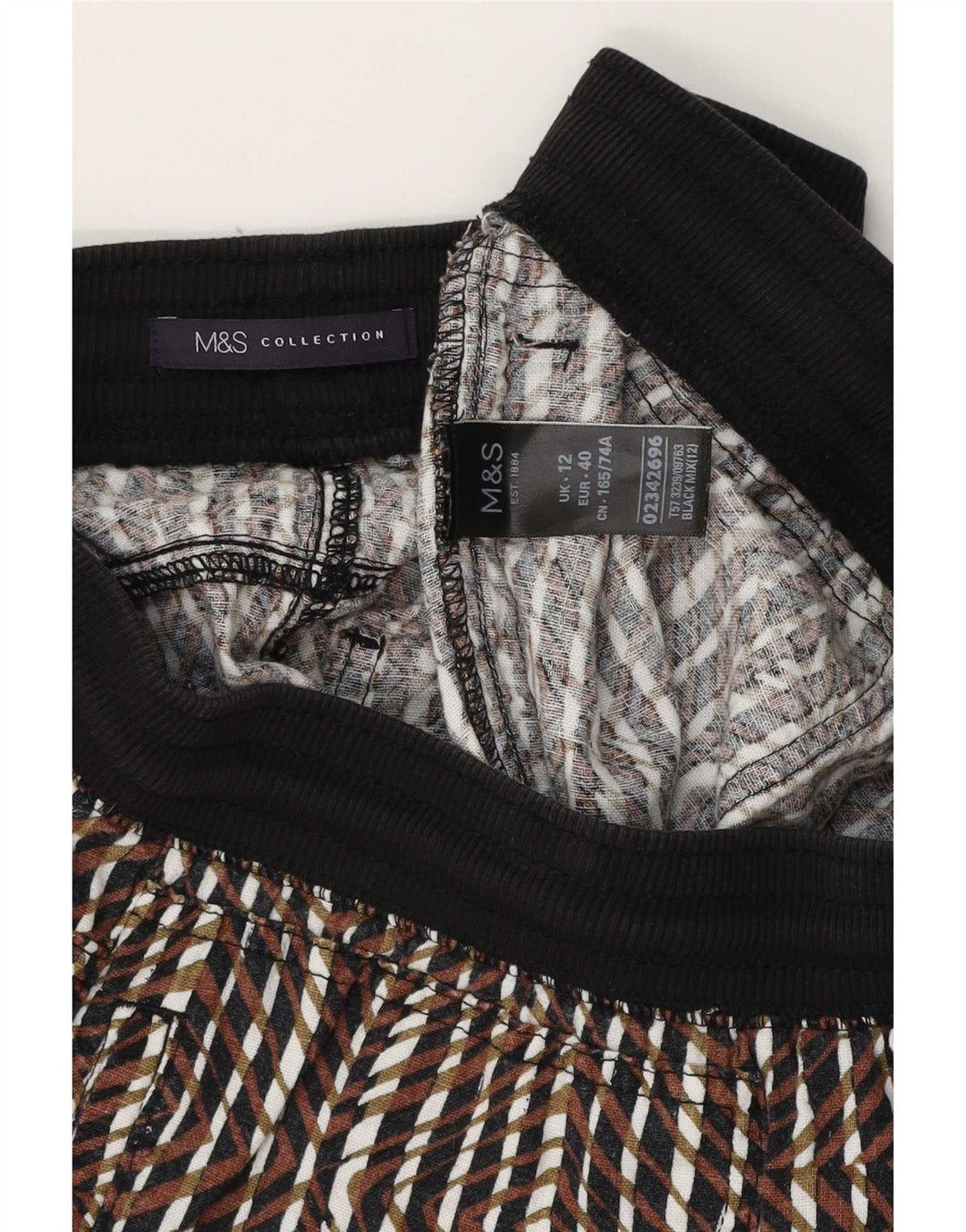 Marks & Spencer Damen Freizeitshorts UK 12 Medium W32 Mehrfarbig