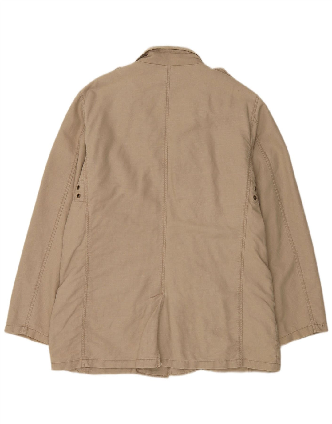 Jan Paulsen Herren Militärjacke EU 54 2XL Beige Leinen