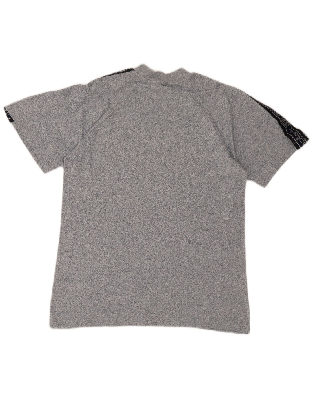 Champion Herren-T-Shirt mit Grafik, Größe S, Blau meliert