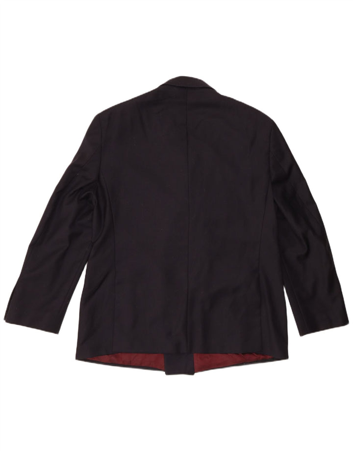 Marks & Spencer Herren-Blazer, zweireihig, Gr. 42, Größe L, Marineblau