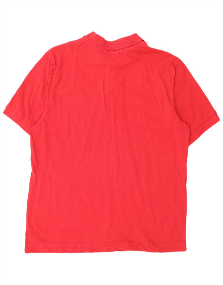 Kappa Herren Poloshirt Large Rot