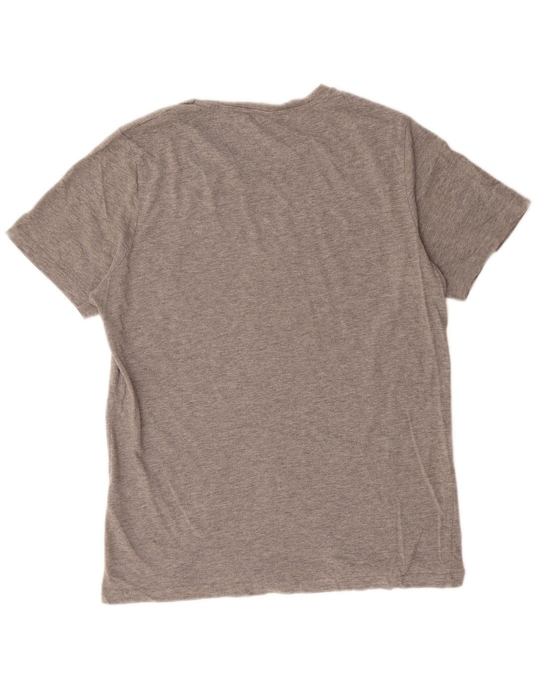 Jack & Jones Herren-T-Shirt mit Grafik, mittelgraue Baumwolle