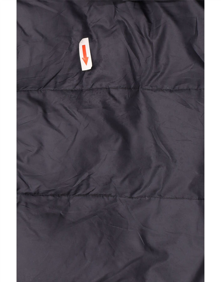 Dack's Wattierter Damenmantel mit Kapuze, UK 16, Größe L, Marineblau, Polyester