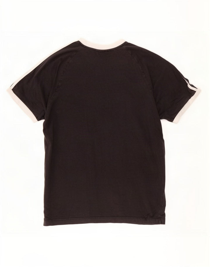 Adidas Herren T-Shirt Top Large Schwarz Baumwolle