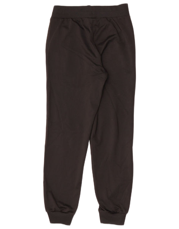Puma Jungen Trainingshose mit Grafik, Jogger, 11–12 Jahre, schwarzes Polyester
