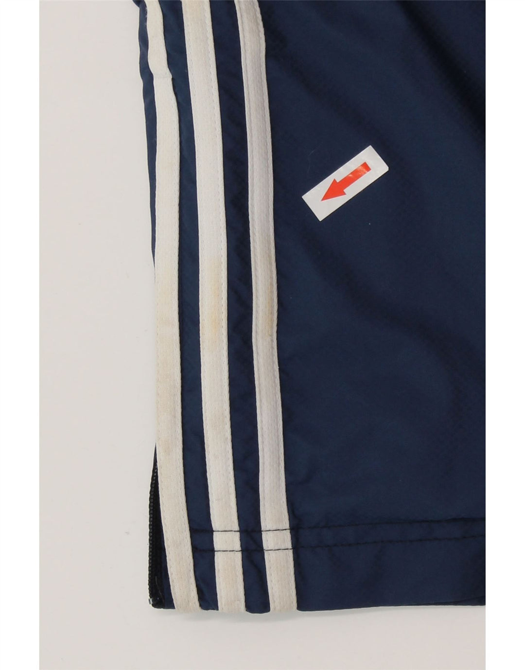 Adidas Herren-Trainingshose, groß, marineblaues Nylon