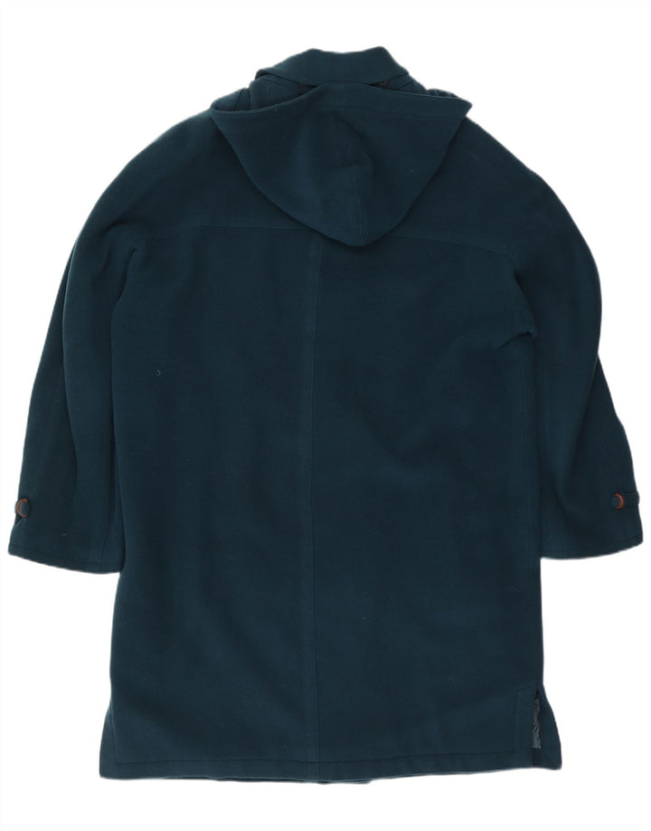 Pal Zileri Herren-Dufflecoat mit Kapuze IT 52 XL, blaue Wolle