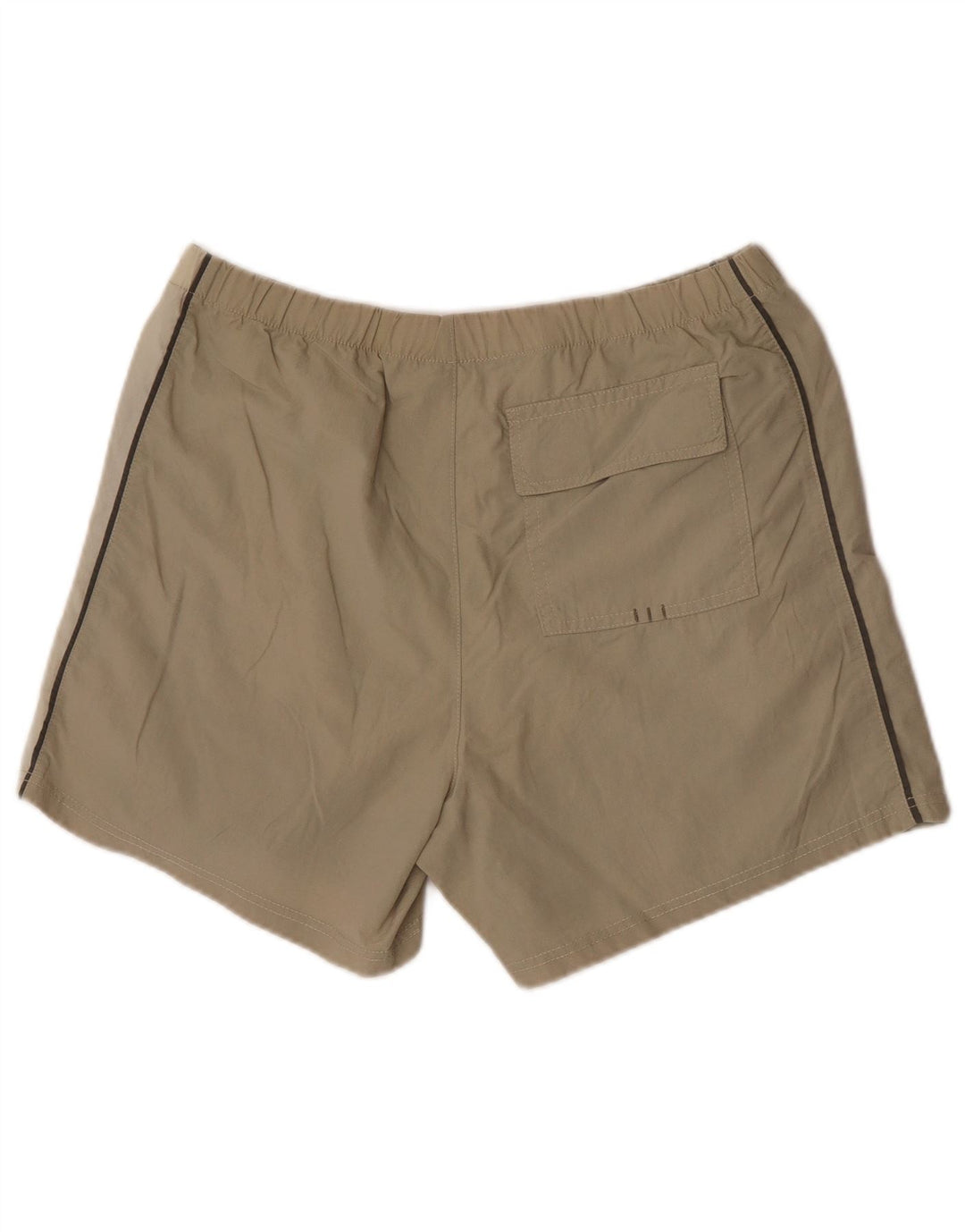 Invicta Herren-Badeshorts mit Grafik, groß, beige, Colourblock-Polyamid