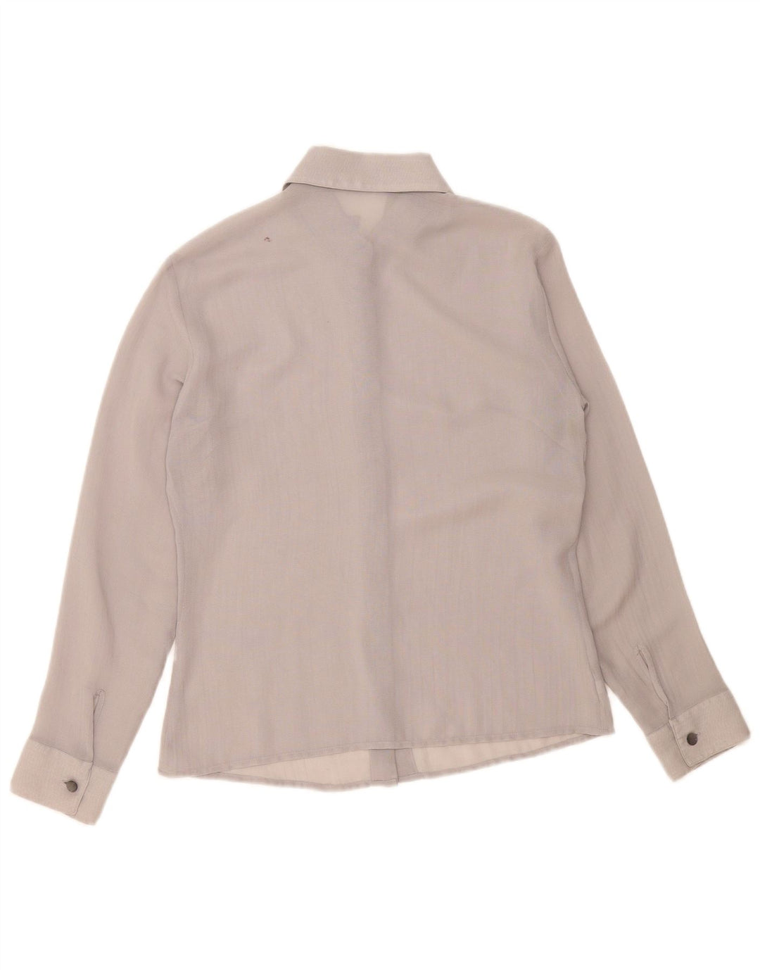 Sisley Damen Hemd UK 14 Mittelgrau
