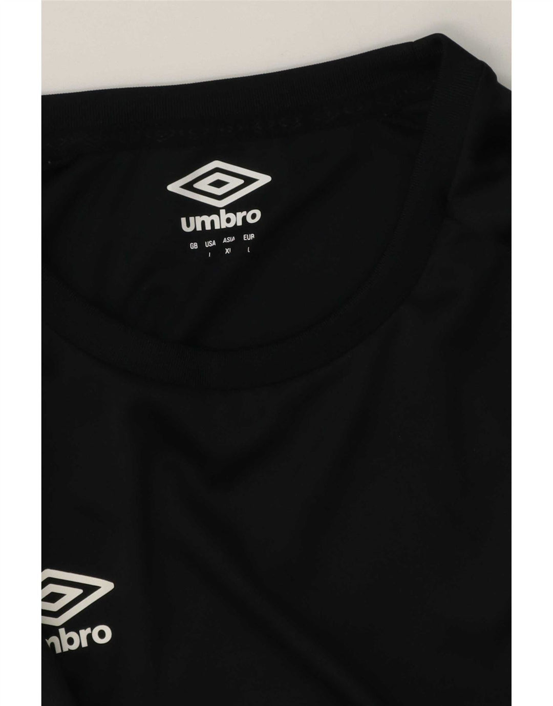 Umbro Herren T-Shirt Top Large Schwarz