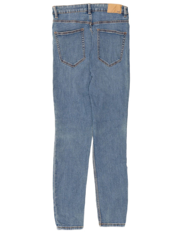 Zara Damen Skinny Jeans EU 40 Medium W30 L27 Blaue Baumwolle