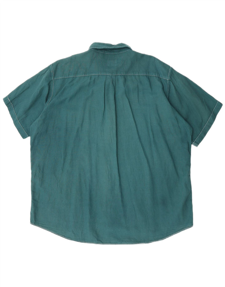 Murphy & Nye Herren Kurzarmhemd 2XL Grün