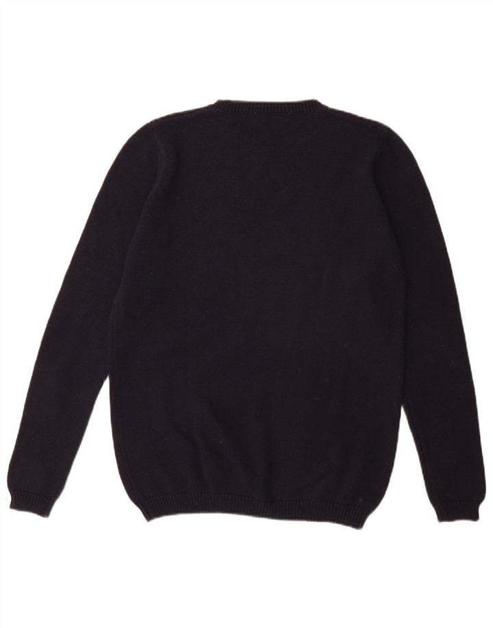 Marks & Spencer Herren-Pullover mit Rundhalsausschnitt, mittleres Marineblau