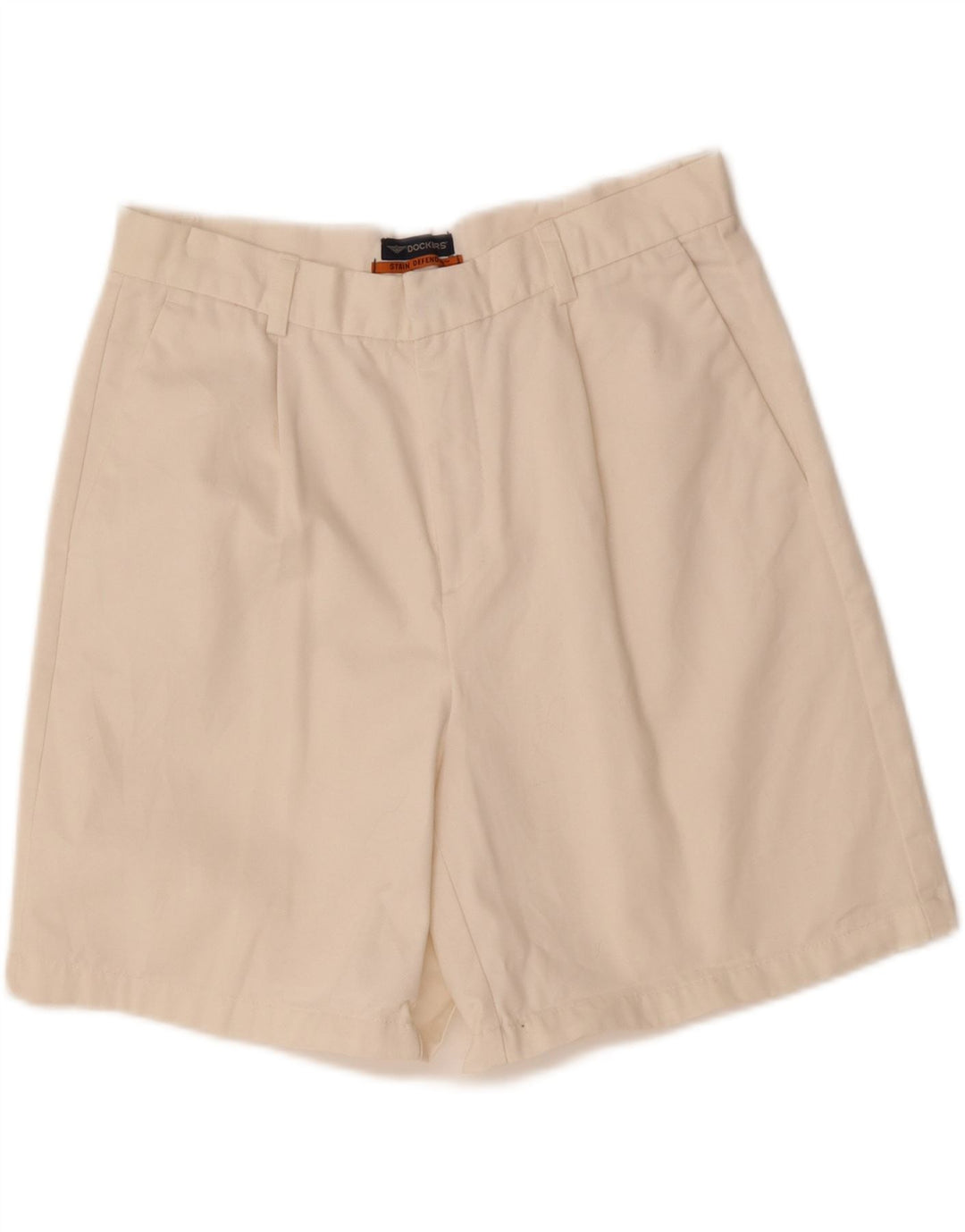 DOCKERS Mens Pegged Chino Shorts W34 Large White Vintage Dockers and Second-Hand Dockers from Messina Hembry 