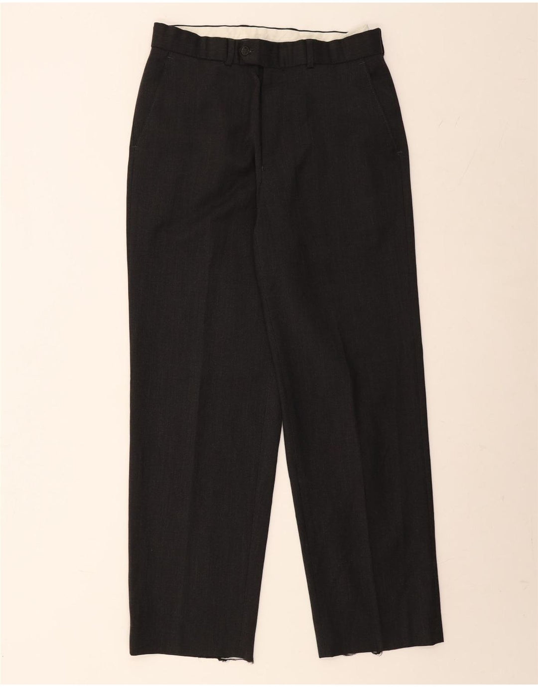 MARKS & SPENCER Herren-Anzughose, gerade, W30, L30, grau, Polyester