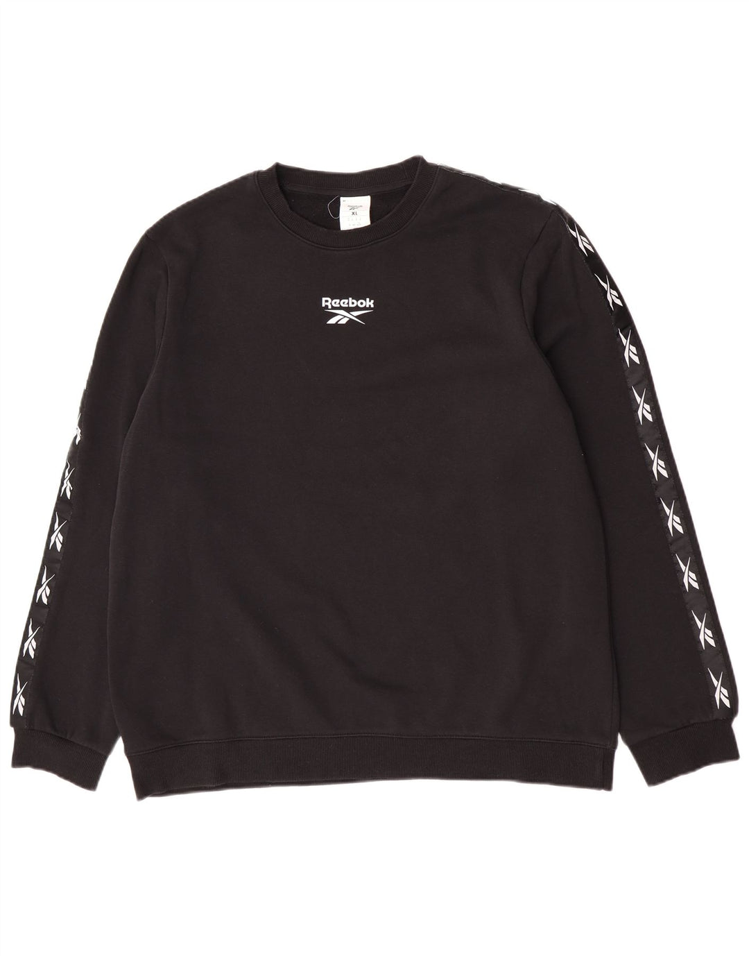 Reebok Herren Graphic Sweatshirt Pullover XL Schwarz Baumwolle