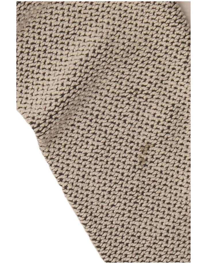 WEIRD FISH Herren-Sweatshirt mit Reißverschluss am Hals, groß, aus grauer Baumwolle