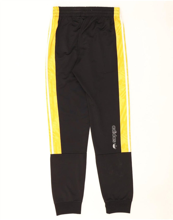 Adidas Herren-Trainingshose, Jogginghose, Größe S, Schwarz, Colourblock-Polyester