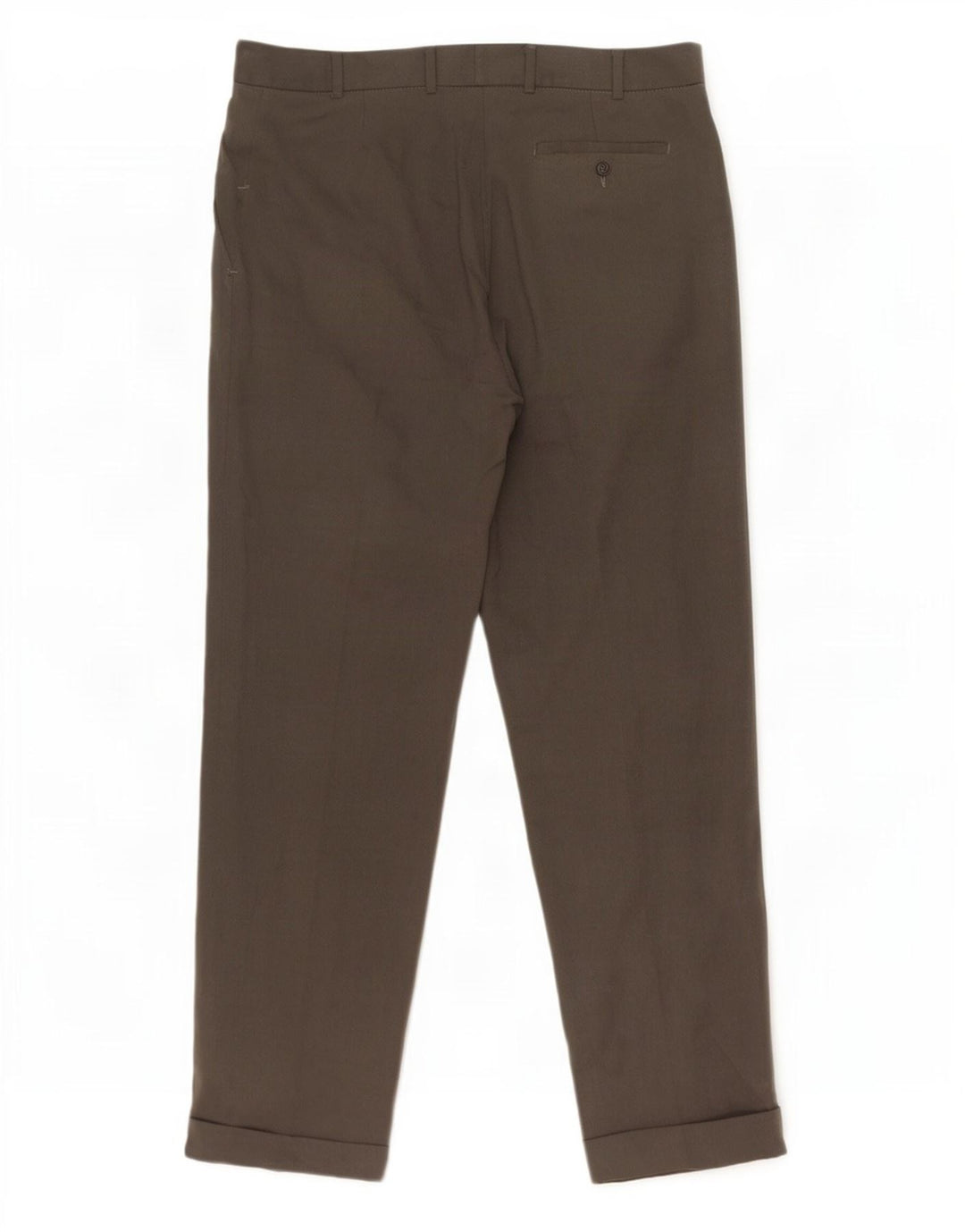 Marks & Spencer Herren-Anzughose mit Pegged-Anzug, W38 L31, graues Lyocell