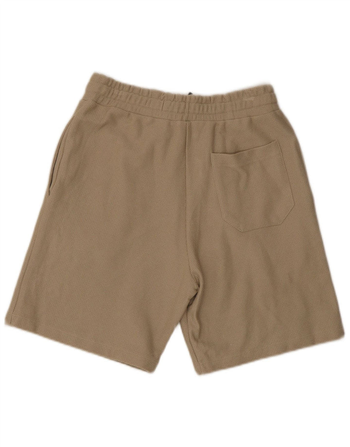 Zara Herren Chinoshorts Medium W31 Beige Baumwolle