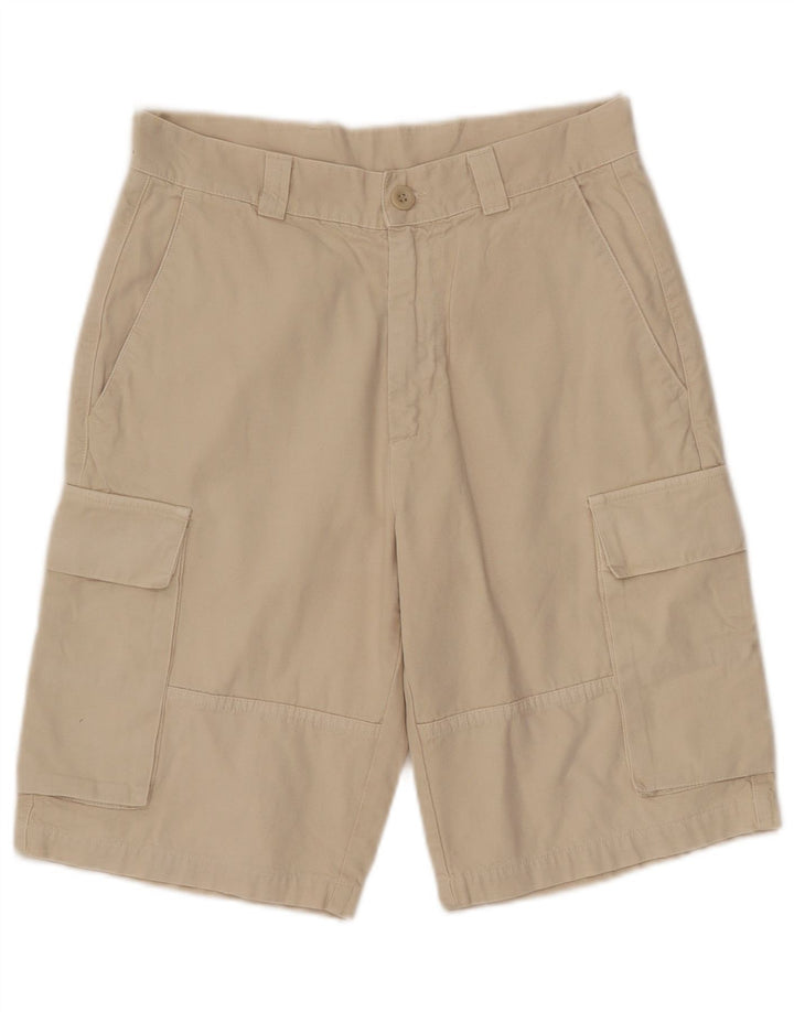 BENETTON Herren Cargoshorts W30 Mittelbeige