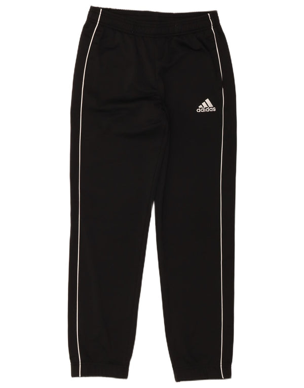 Adidas Jungen-Trainingshose, Jogginghose, 13–14 Jahre, schwarzes Polyester