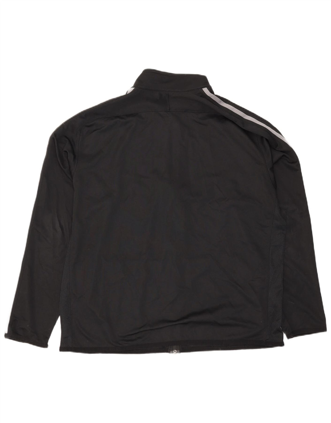 Nike Herren-Trainingsanzugoberteil, 2XL, schwarzes Polyester