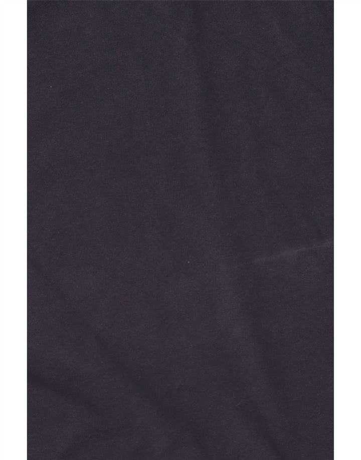 Tommy Hilfiger Herren-T-Shirt-Oberteil aus Baumwolle in mittlerem Marineblau