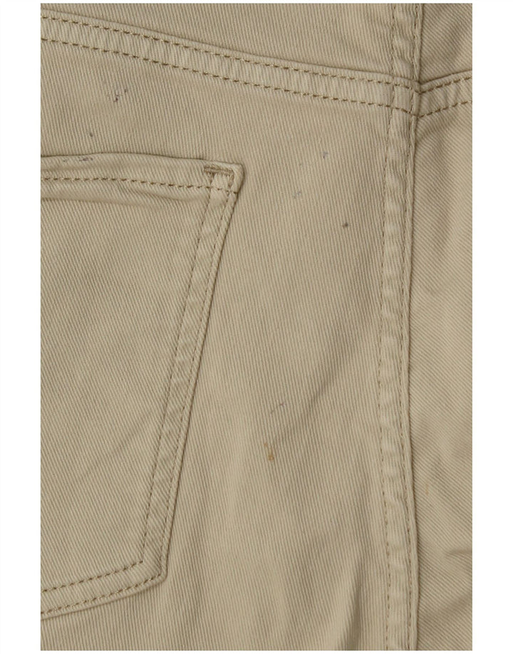 HUGO BOSS Womens High Rise Slim Jeans W29 L28 Green Cotton