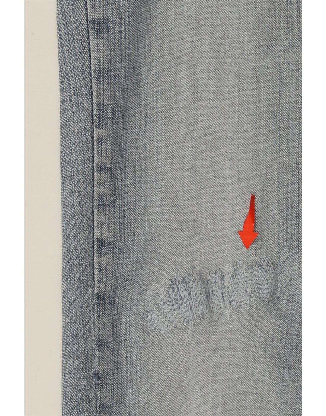 LEE Damen Cameron Straight Jeans W30 L33 Blaue Baumwolle