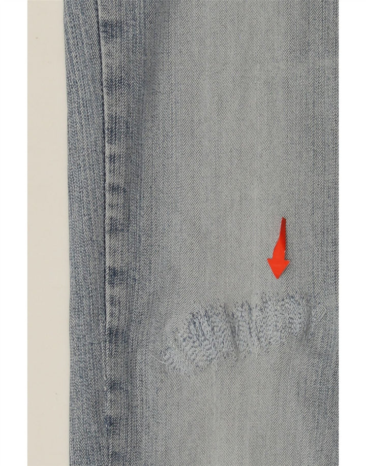 LEE Damen Cameron Straight Jeans W30 L33 Blaue Baumwolle