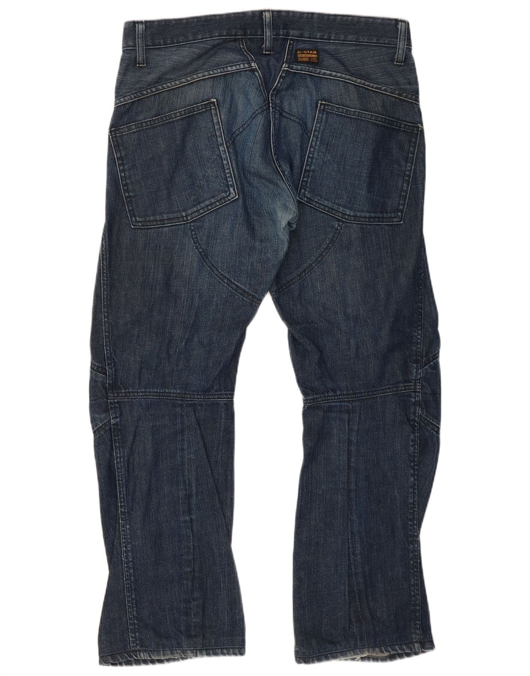 G-Star Herren Straight Jeans W34 L29 Marineblau Baumwolle