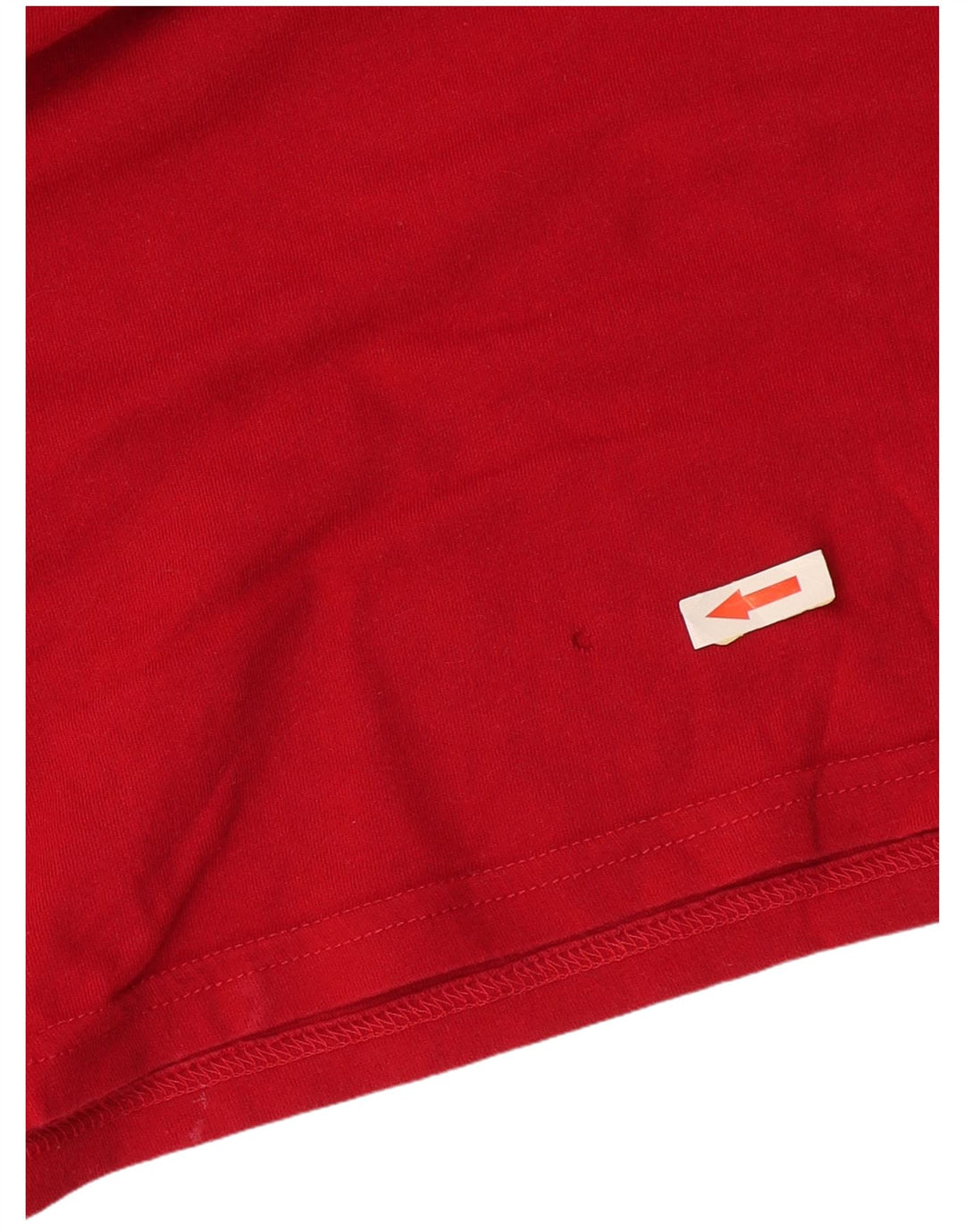 Hollister Herren-T-Shirt-Oberteil aus mittelroter Baumwolle