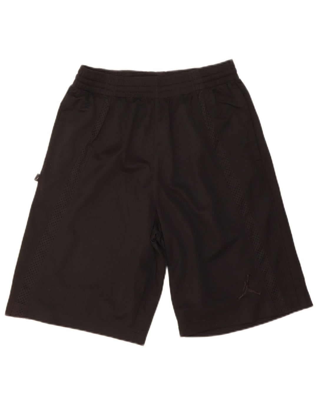 JORDAN Mens Dri Fit Sport Shorts Small Black Polyester