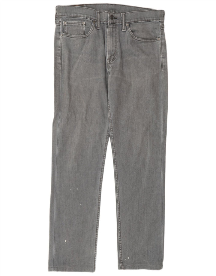 LEVI'S Herren 511 Slim Jeans W32 L32 Graue Baumwolle