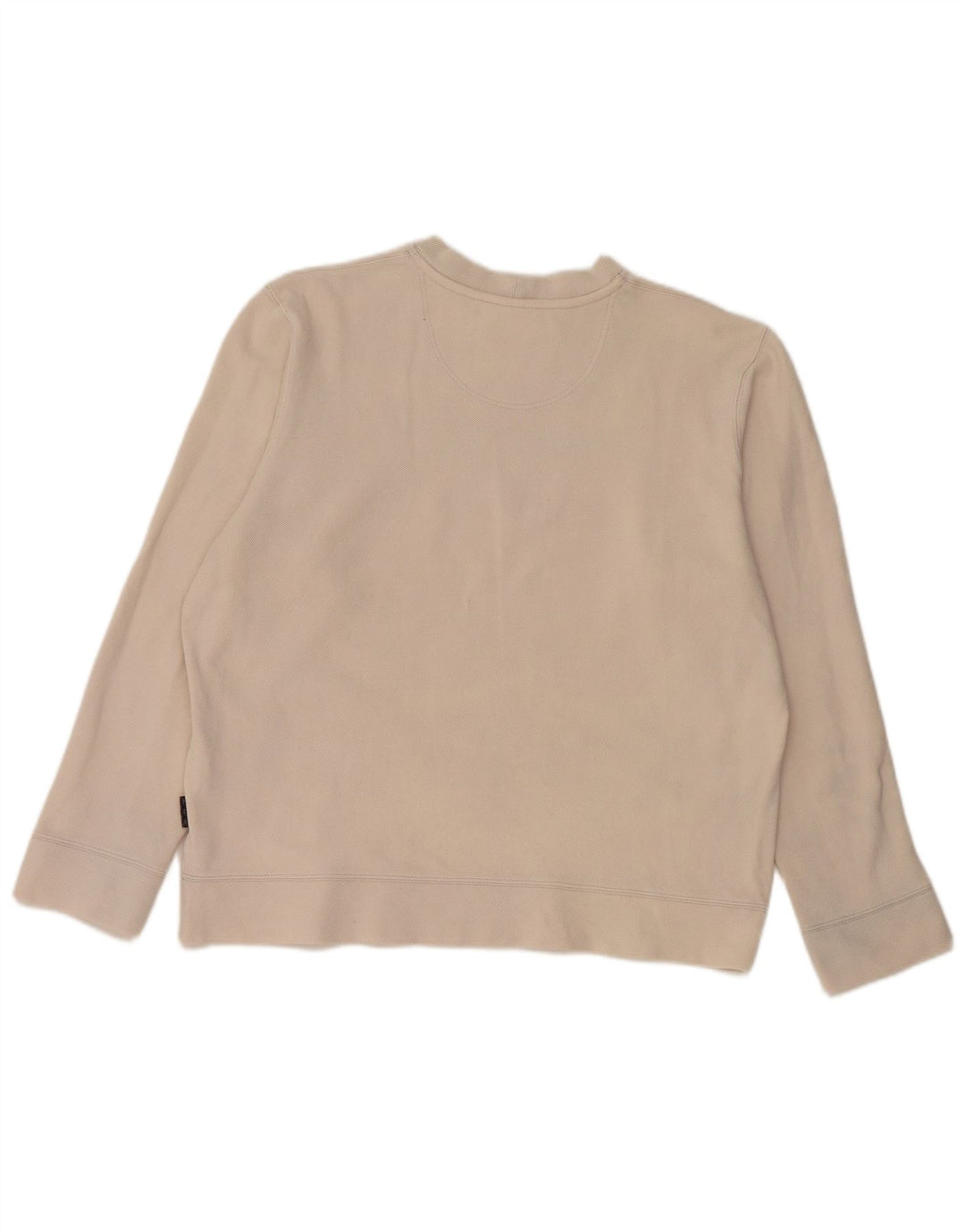 SERGIO TACCHINI Damen Grafik-Sweatshirt-Pullover UK 18 XL Off White