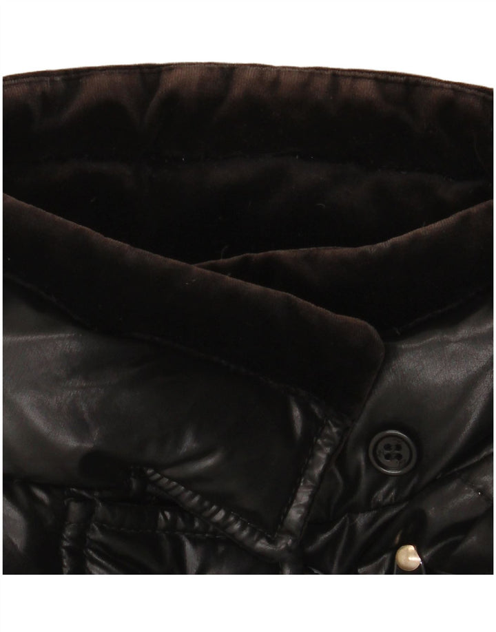 Fay Damen Wattierte Jacke UK 18 XL Schwarz Polyethylen