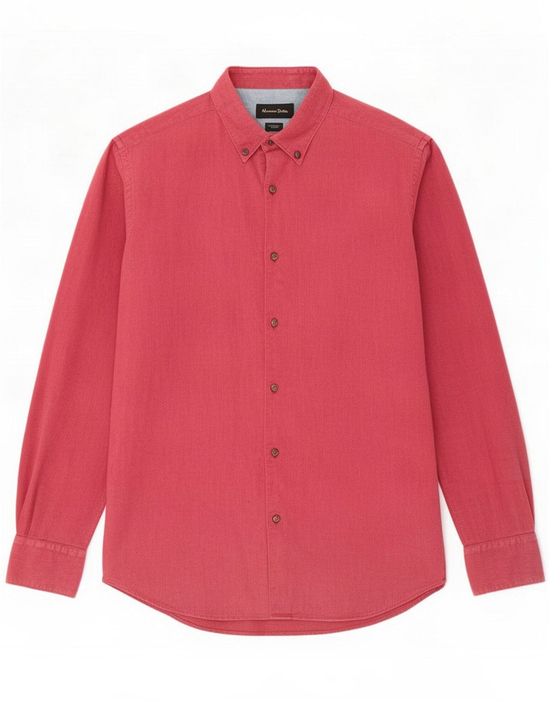 Massimo Dutti Herrenhemd Mittelrosa
